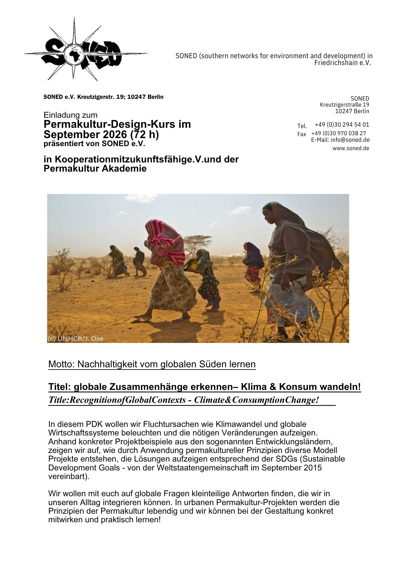 Permakultur Designkurs 2026